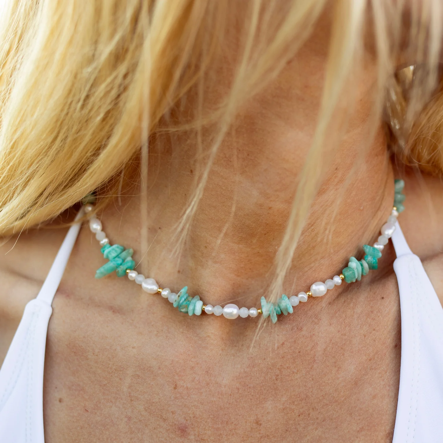 Coastline Beaded Necklace - Image 2