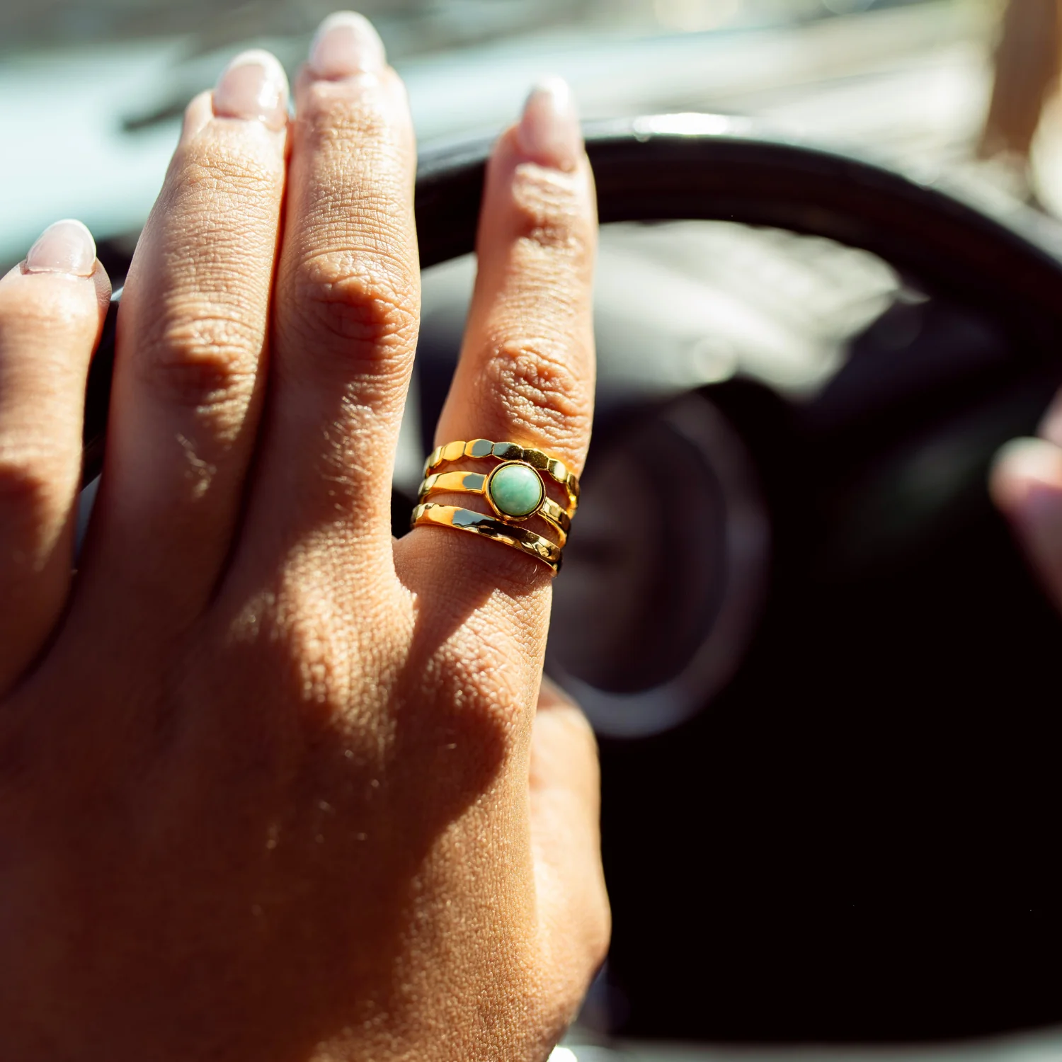 Coastline Ring Stack - Image 3