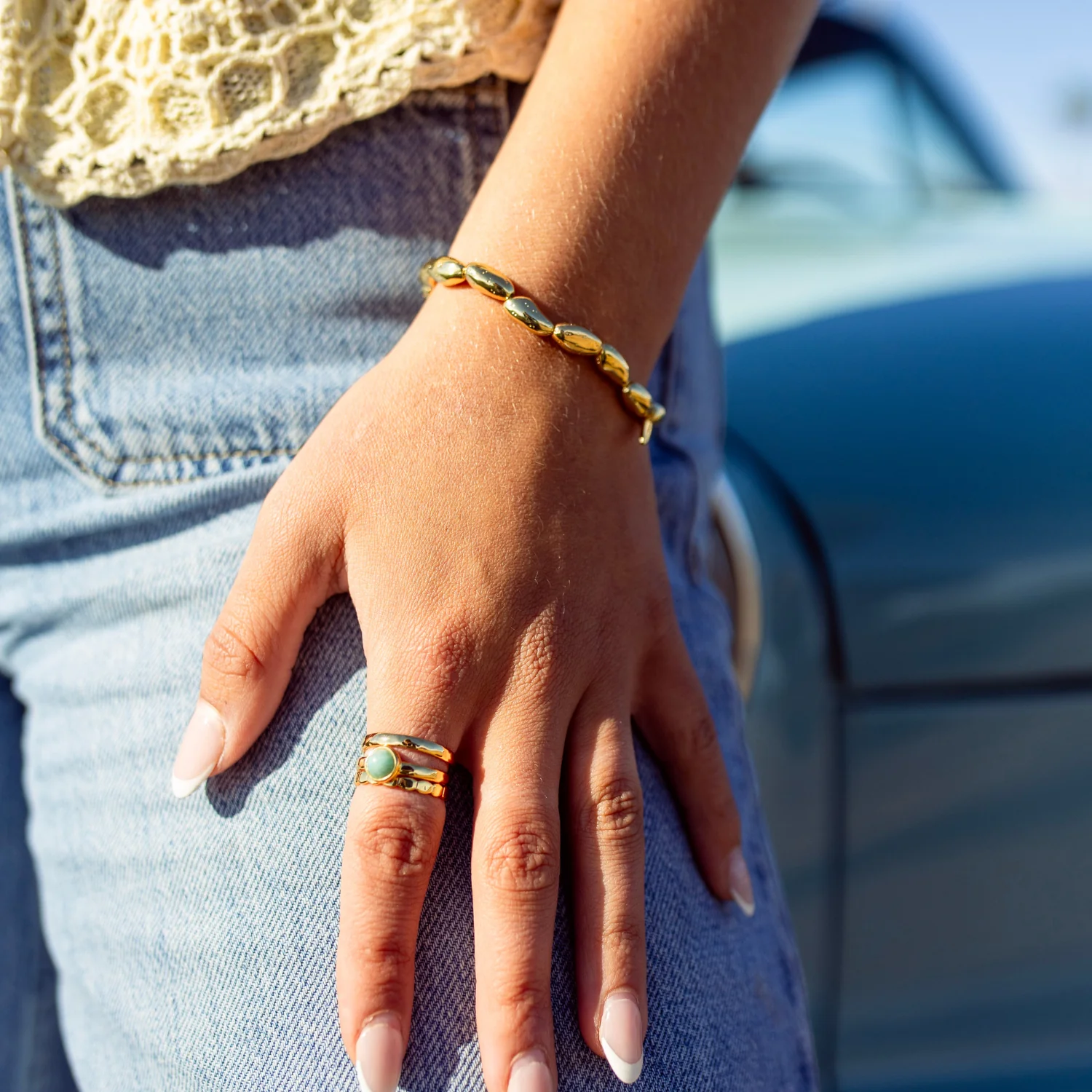 Coastline Ring Stack - Image 5