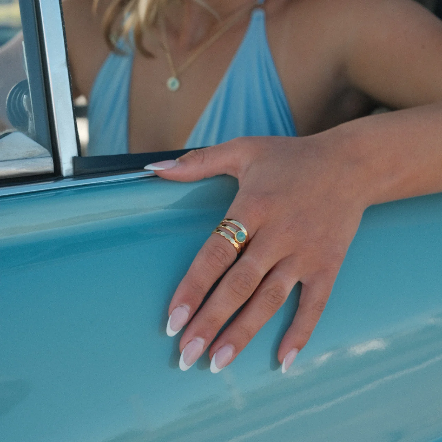 Coastline Ring Stack - Image 6