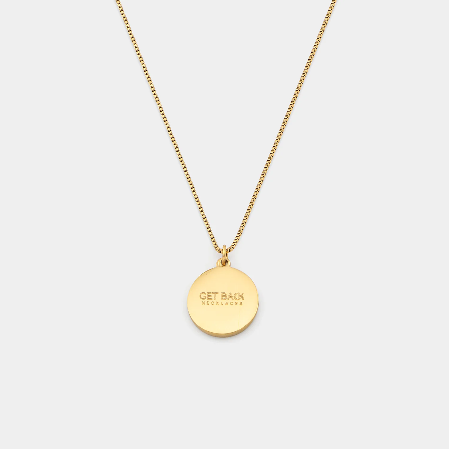 Gold St. Christopher Medallion Necklace - Image 6