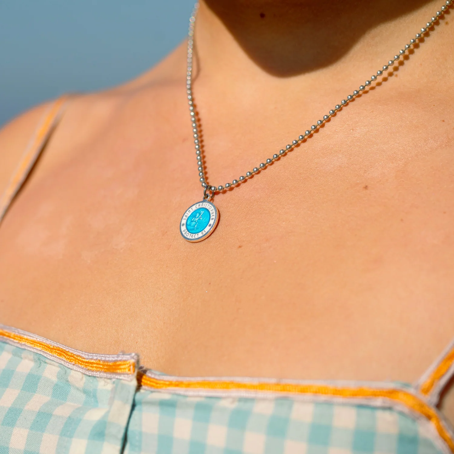 Medium - Aqua / White - Image 3