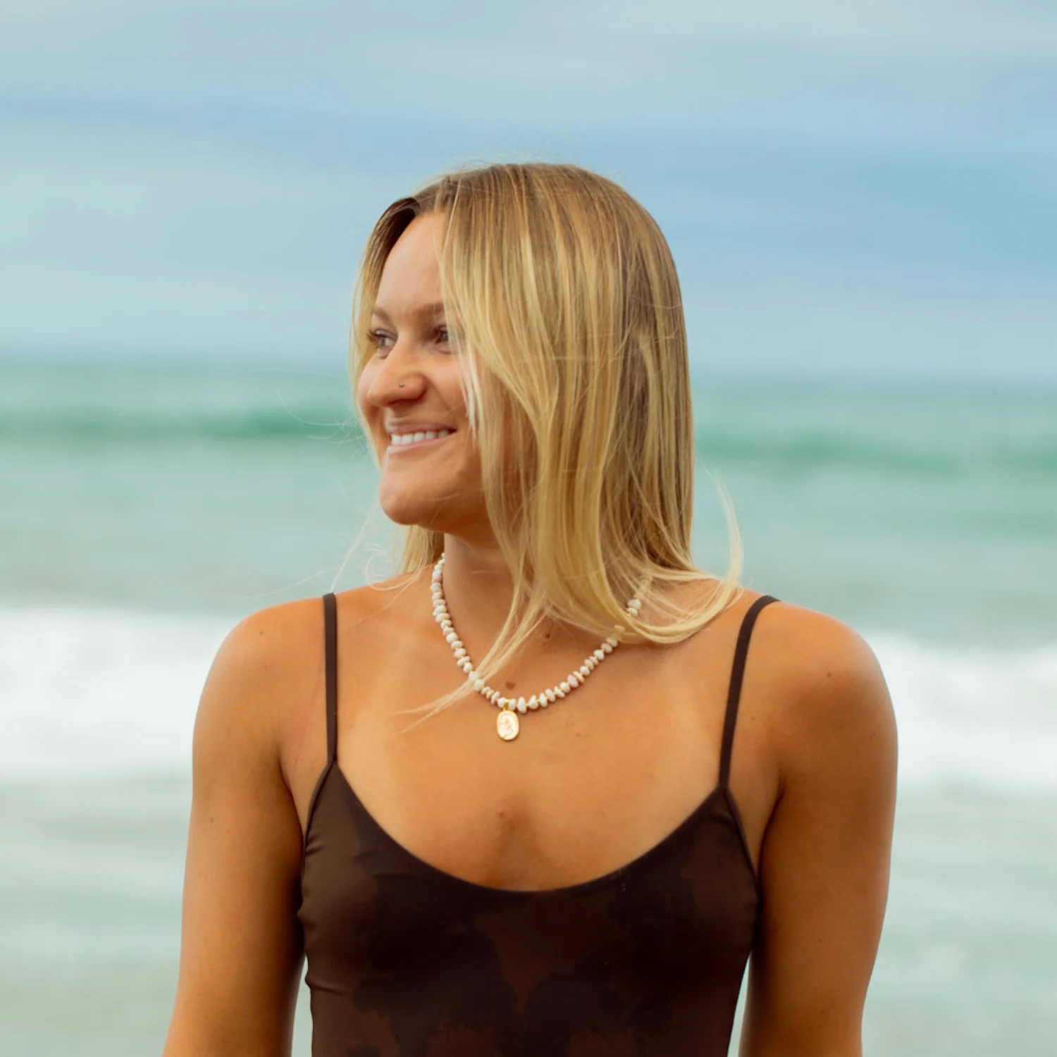 Our Lady of the Waves Beaded Necklace - Image 5