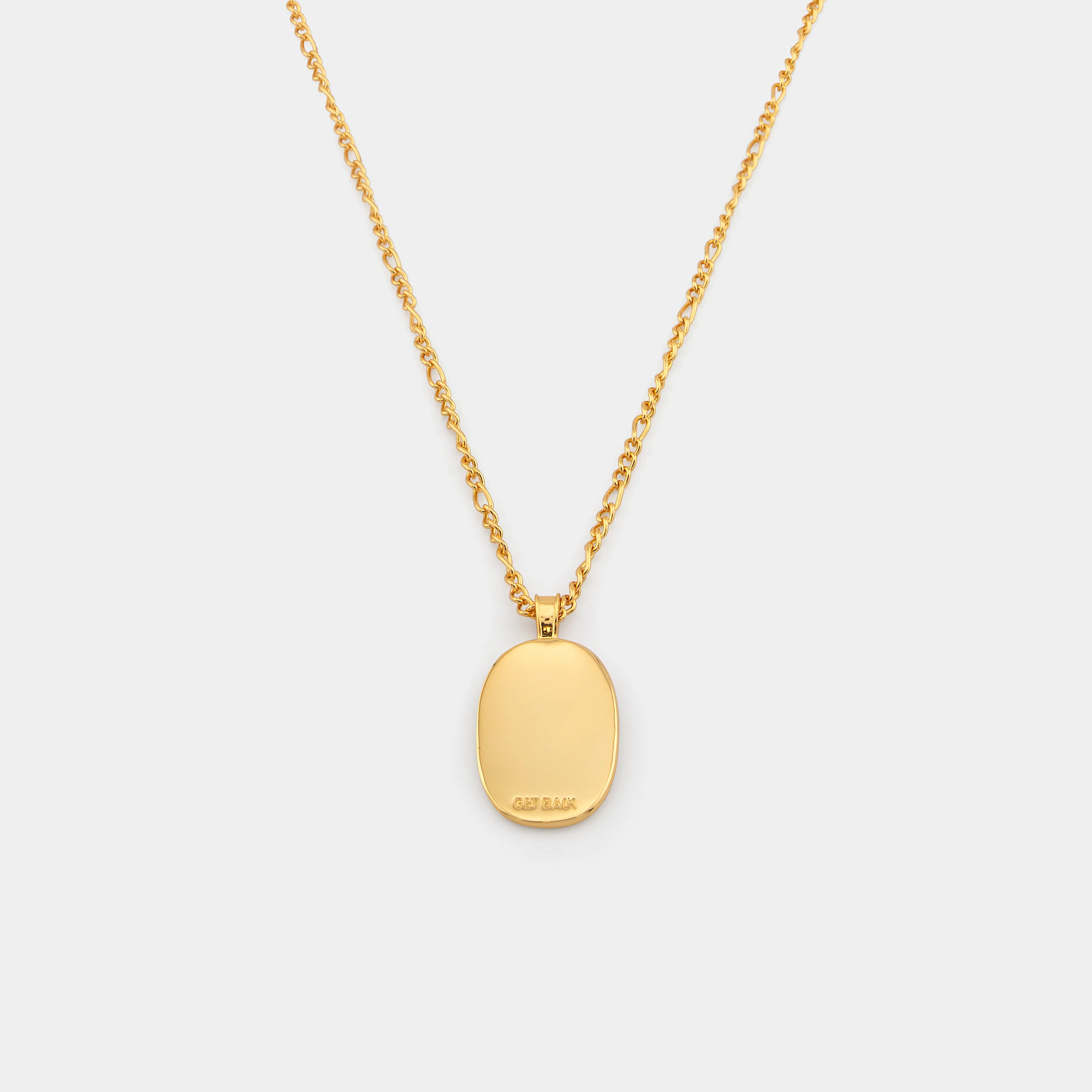 Our Lady of The Waves Necklace - Gold - Image 7