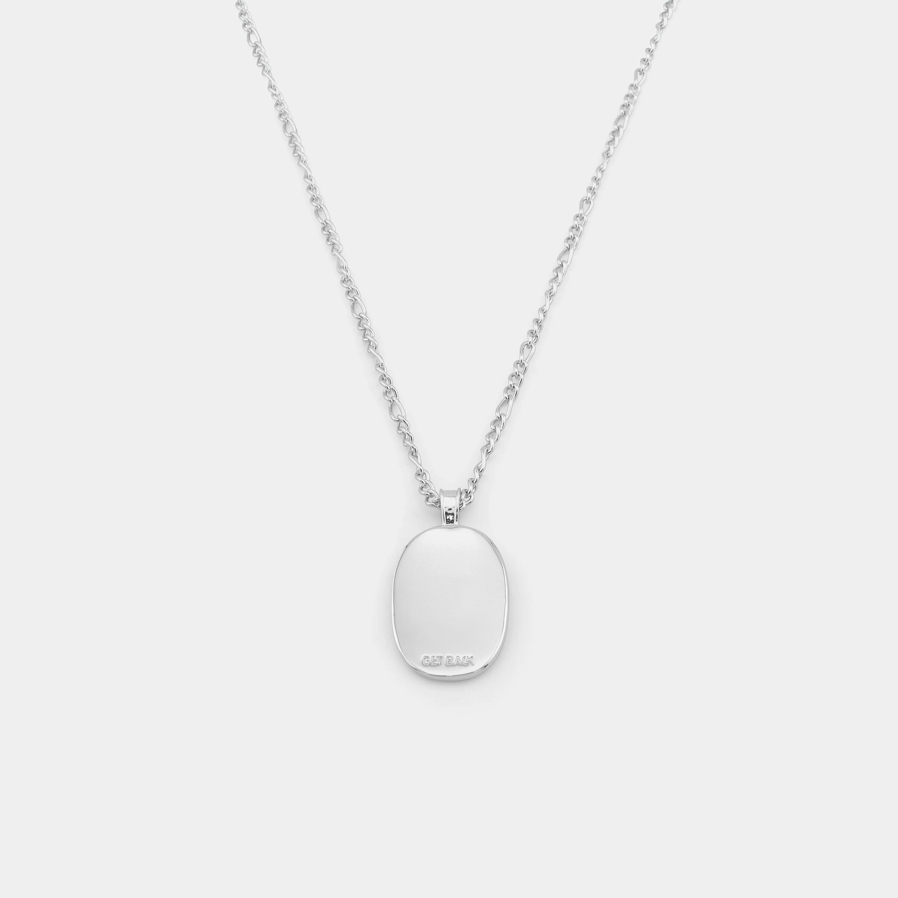 Our Lady of The Waves Necklace - Silver - Image 6
