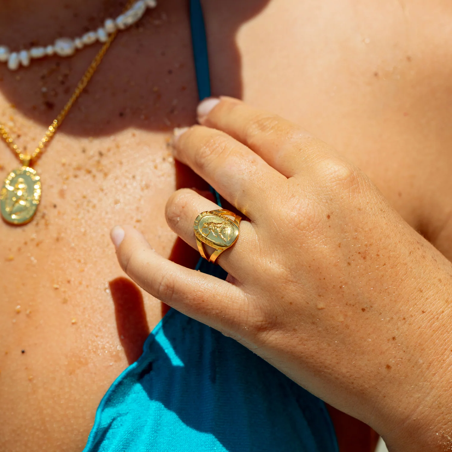Our Lady of the Waves Ring - Image 3