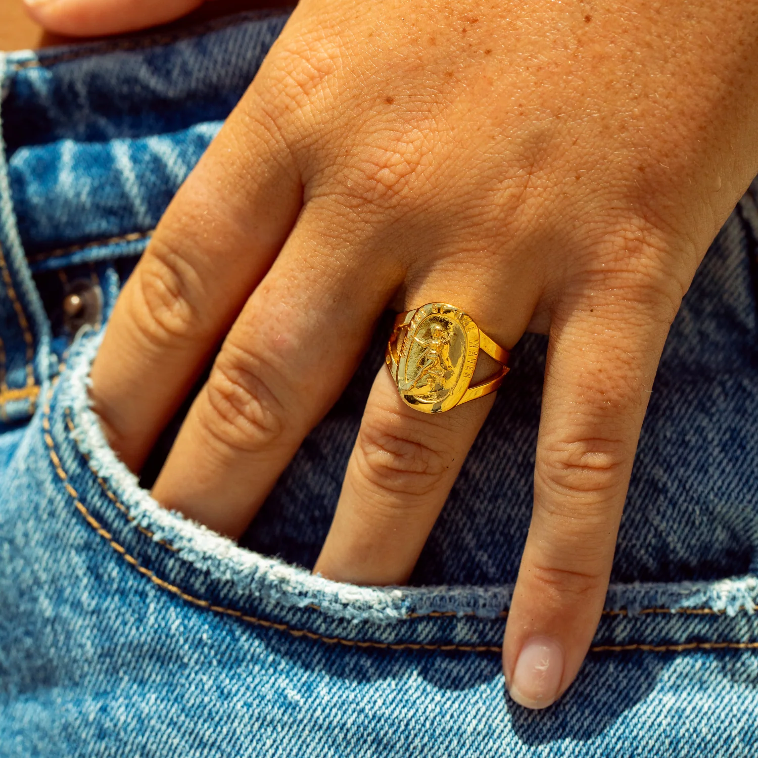 Our Lady of the Waves Ring - Image 6