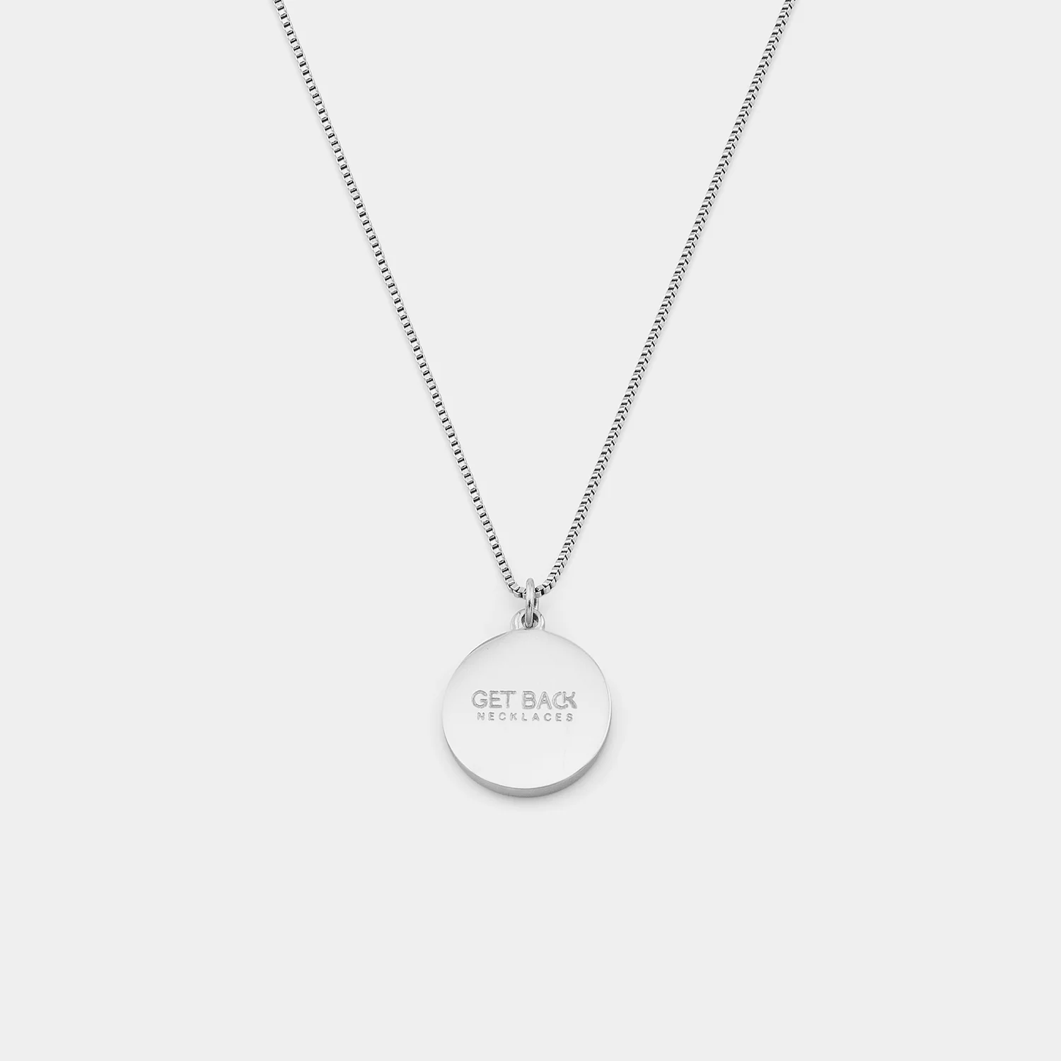 Silver St. Christopher Medallion Necklace - Image 5