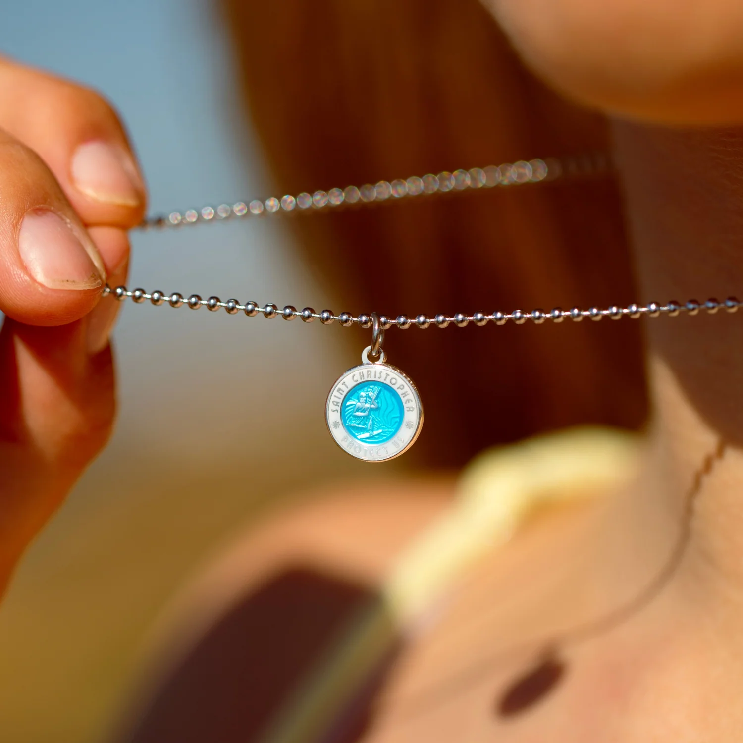 Small - Aqua / White - Image 3