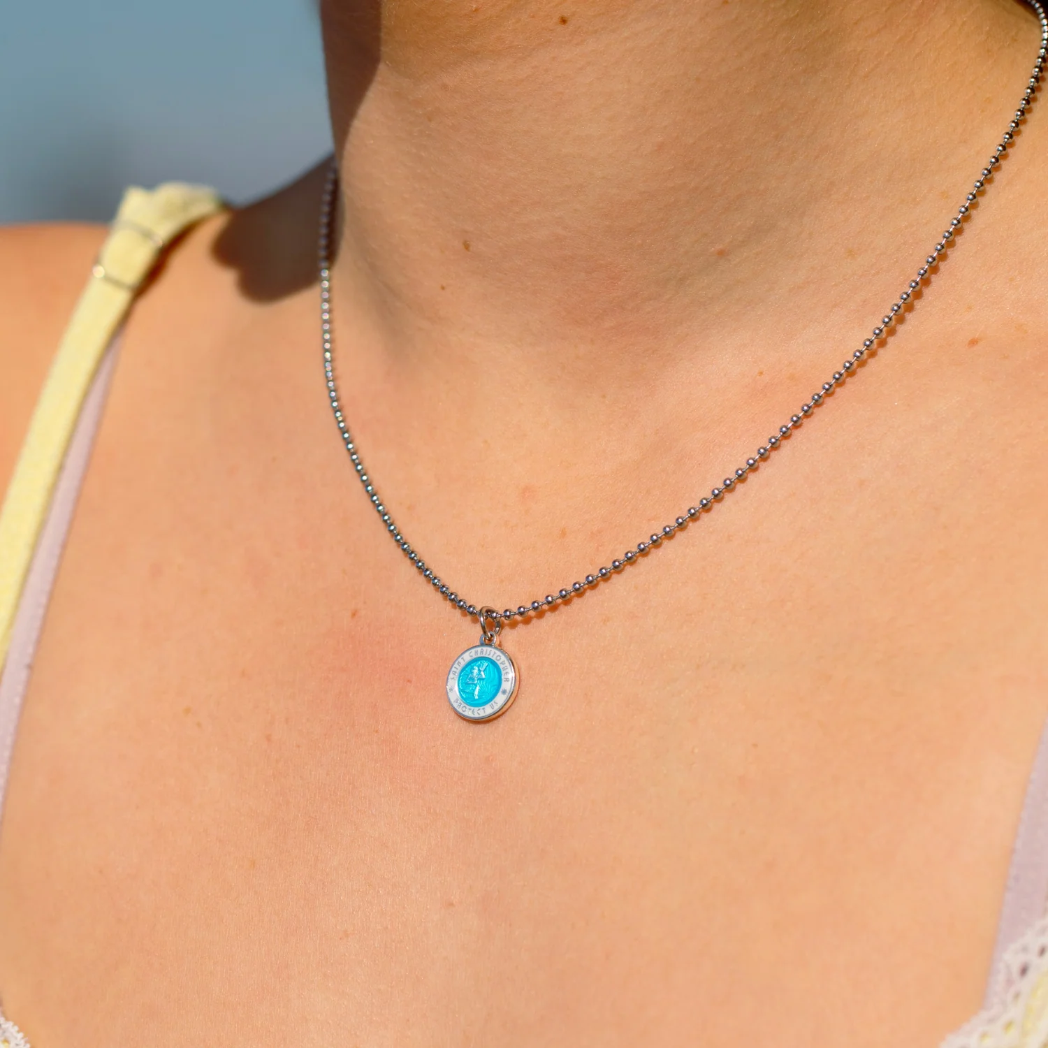 Small - Aqua / White - Image 4