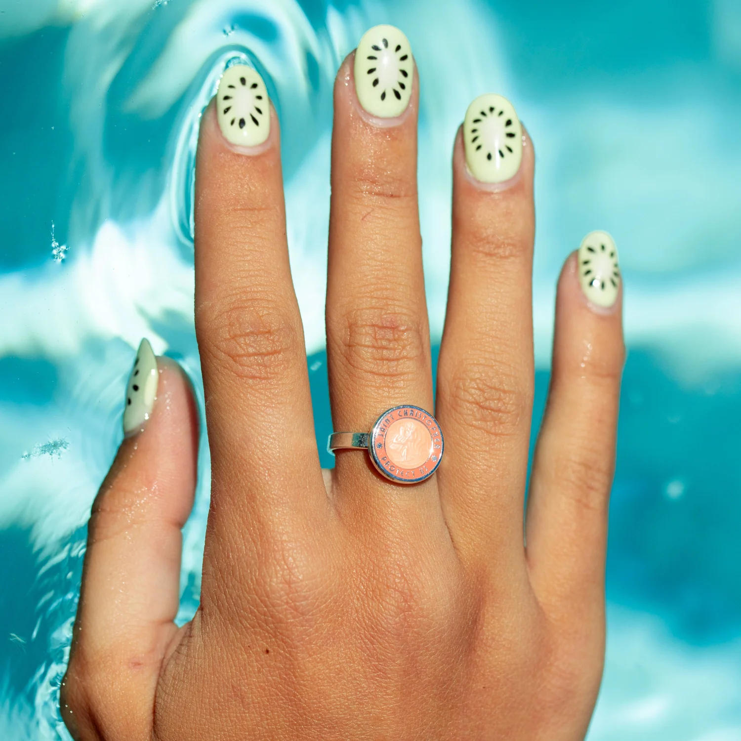 St. Christopher Ring - Guava / Guava - Image 3